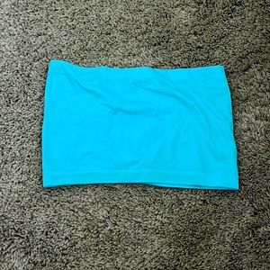 Light blue tube top